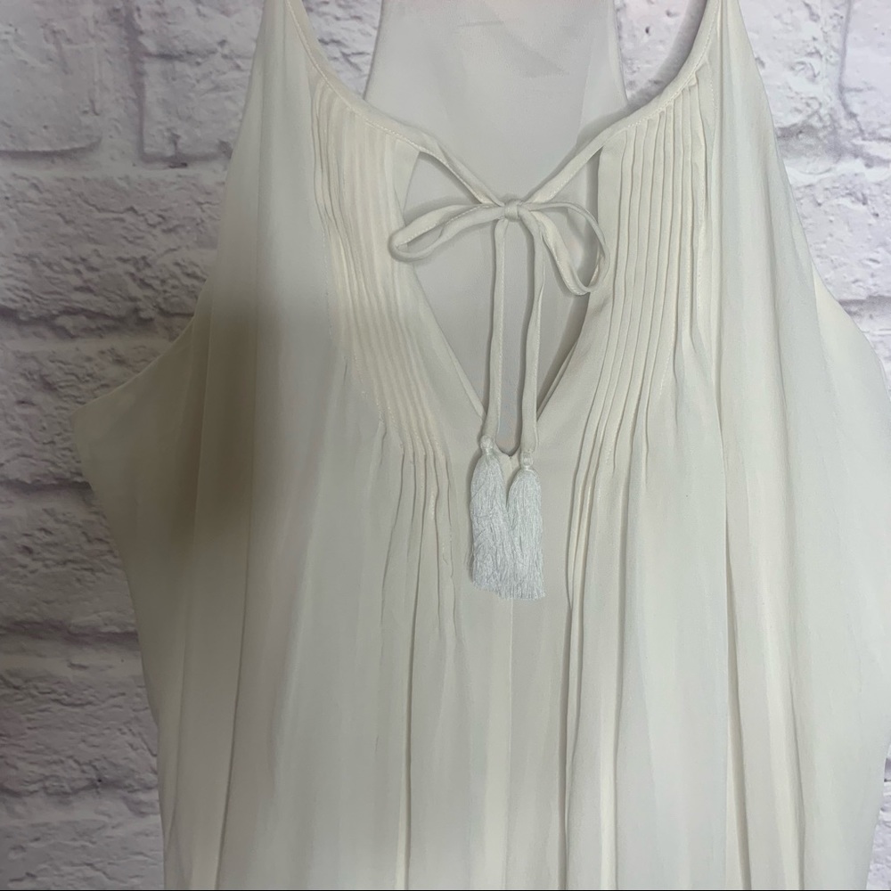 2/$15 Joie White Mini Dress - Picture 5 of 11
